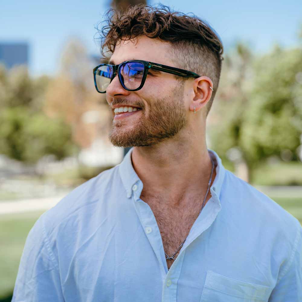 Lentes de Sol So Long Geezer Deep Blue Light Cuadrados Unisex