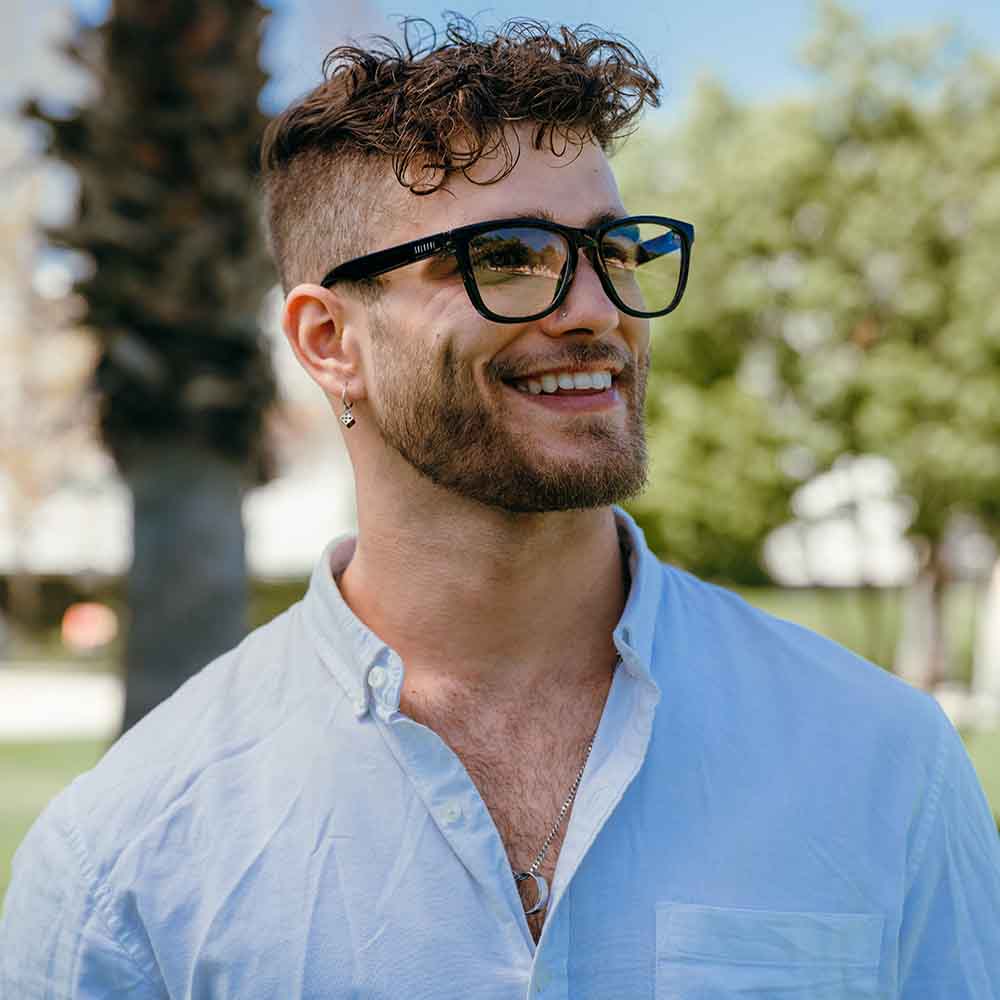 Lentes de Sol So Long Geezer Hackers Blue Light Cuadrados Unisex