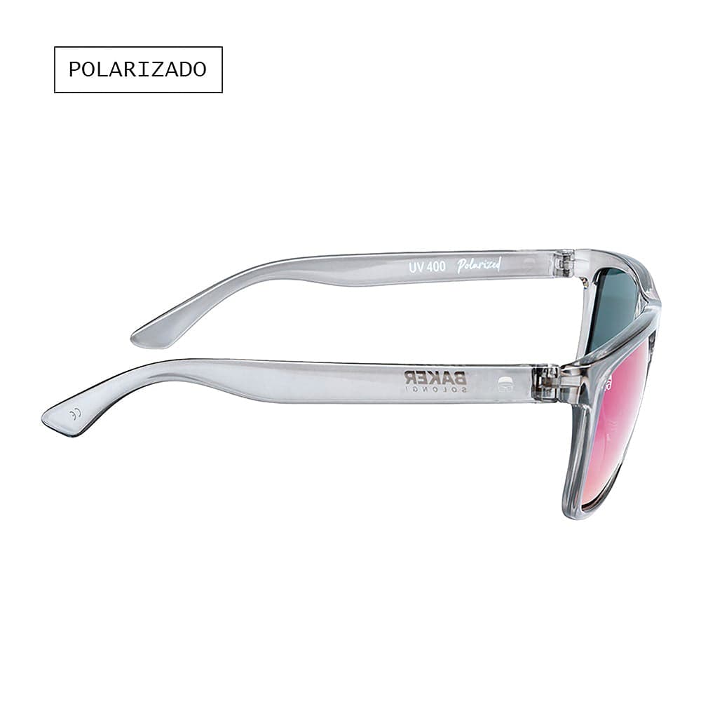 Lente de Sol So Long Baker Thunder Rectangular Polarizado Unisex
