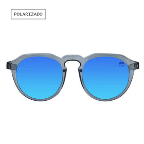 Lente de Sol So Long Smash Curvo Sky  Redondo Polarizado Unisex